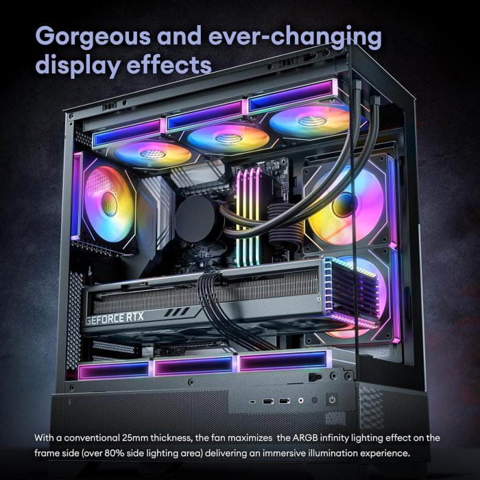 Infinity RGB Fans 6-Pack with Controller 1800 RPM (image 4)